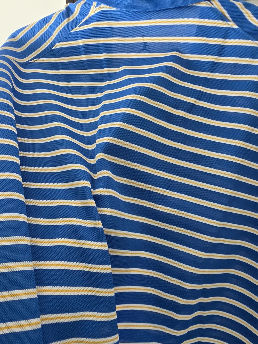 UCLA Jordan Blue & White Striped Polo